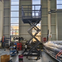 Düşük Maliyetli Elektrikli Sabit Makaslı Platform Arabası 500kg-50000kg Taşıma Kapasitesi 2-17m Çalışma Yüksekliği Hava İşi İnşaat Çalışmaları İçin