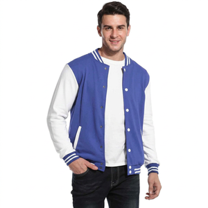 Blouson universitaire en laine personnalisé avec col montant, nom et numéro brodés sur mesure pour hommes, femmes et jeunes, grandes tailles, imperméable et coupe-vent - Product Image 1