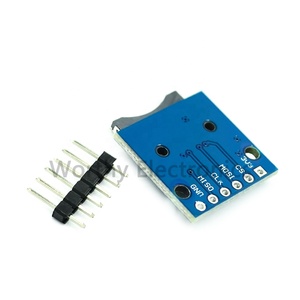 ชิ้นส่วนอิเล็กทรอนิกส์วงจรรวมแผงวงจรแปลงการ์ด SD ขนาด3.3V มินิการ์ดโมดูลเครื่องอ่านการ์ด TF - Product Image 4