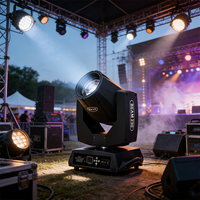 Nouvelle Conception Projecteur Lyre Beam LED pour Scène, Éclairage de Scène LED Beam Spot Wash Lyre Mobile pour DJ