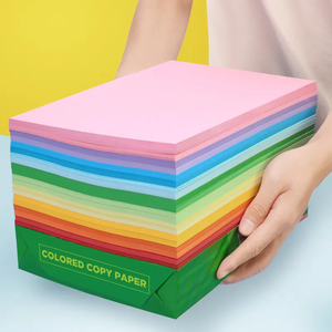 Factory Price Low Price Color <b>A4</b> Art Card Single Side PE Coated Office/School High Quality - Product Image 3