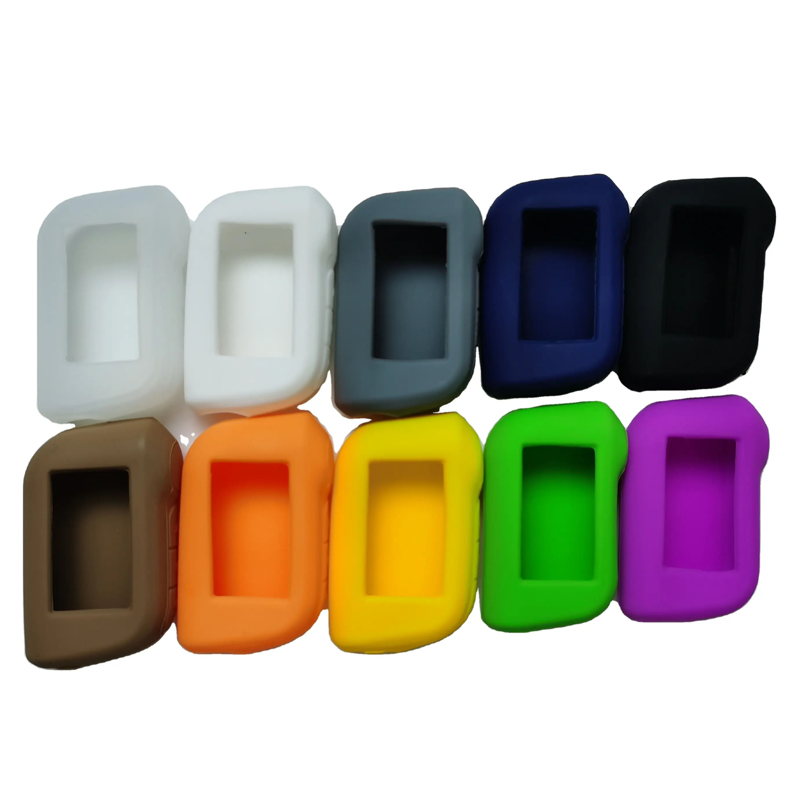 A93 Keychain Del Silicone Copertura Della Cassa Chiave per Starline A93 A39 A36 Due Vie di Allarme Auto Telecomando A63 Trasmettitore LCD