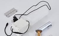 Distributeur de savon mousse automatique infrarouge électronique à capteur de liquide, en laiton, design moderne, pour usage hôtelier (Guangdong)