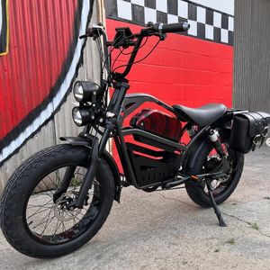 Vente chaude 1500W Moteur E-Bike Pneu Montagne Fatbike Vélo Électrique Chine Fat Bike pour Dames - Product Image 2