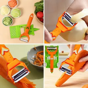 Wholesale Multi Potato Peeler Steel Fruit Slicer <b>Kitchen</b> <b>Accessories</b> Onion Tool for Home - Product Image 2
