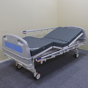 Kang Jinwei Hospital Bed KJW-S231.4 <b>Adjustable</b> Backrest And <b>Leg</b> Lift Iron Frame For Elderly Home Use - Product Image 1