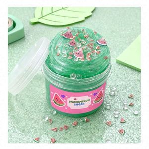 Kit de modelage de slime anti-stress écologique transparent, pâte à modeler créative et éducative avec paillettes colorées, jouet DIY amusant pour enfants, projet ludique en vrac - Product Image 4