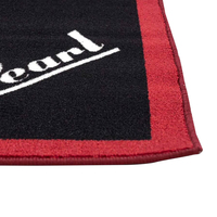Tapis de batterie personnalisé insonorisant imprimé antidérapant en nylon avec motif de batterie