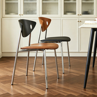 Chaise de salle à manger moderne nordique haut de gamme populaire pour hôtel, restaurant, maison, bureau – Chaise de dîner pour salle à manger