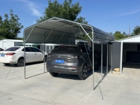 Offre Spéciale Garage extérieur Abri de voiture Garage Vente en gros 12ft X 20ft Métal Carport Jardin Bâtiment Garage
