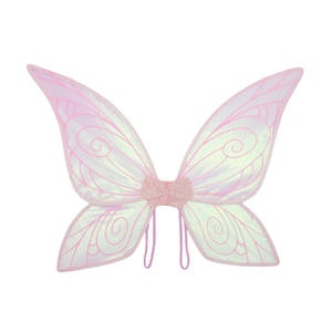 Haute qualité papillon ailes décor étincelle <span class=keywords><strong>elfe</strong></span> <span class=keywords><strong>ange</strong></span> fée accessoires pour enfants Halloween fête faveur fournitures emballées dans un sac - Product Image 2