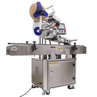 Machine d'étiquetage automatique de haute qualité pour boîtes alimentaires en carton à surface plane, avec convoyeur, pour les besoins d'emballage