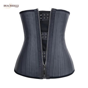 Reductora Gaine amincissante pour ventre plat, sculptant le corps, avec 25 baleines en acier et deux ceintures détachables - Product Image 3