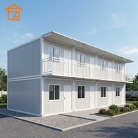Maison conteneur démontable, maison temporaire portable, bâtiment modulaire préfabriqué, assemblage facile, logement d'urgence en cas de catastrophe