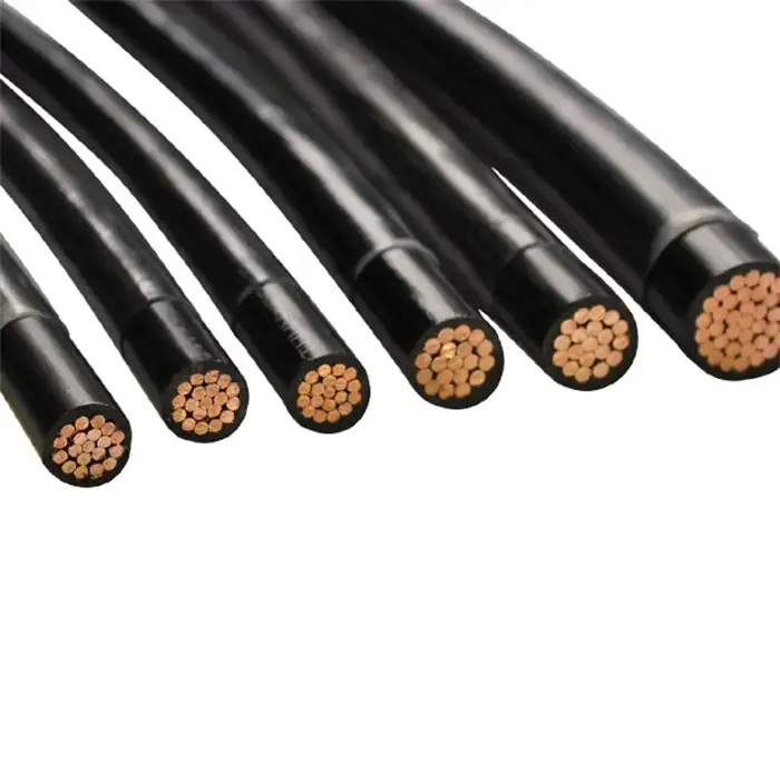 THWN/THHN Electrical Wires 8 10 12 14 AWG Solid Copper Conductor PVC Insulated Nylon Cable Stranded THHN Type Copper Wire