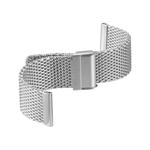 Bracelet de <span class=keywords><strong>montre</strong></span> milanais à double connecteur solide de sécurité Bracelets de <span class=keywords><strong>montre</strong></span> en acier inoxydable fabriqués par CNC de 22mm pour montres intelligentes et traditionnelles - Product Image 4