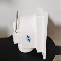 Ventilateur de plafond intégré pour la maison 8/10/12 pouces - Extracteur de cuisine 12 pouces alimenté par courant alternatif, fonctionnement silencieux 50 dB, en plastique