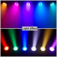 Luz de Escenario con Cabeza Móvil RGBW LED de 19x15W, Zoom Wash, DMX512 para Fiestas, Bodas, DJ, Club, Discoteca, Conciertos en Vivo, Iluminación