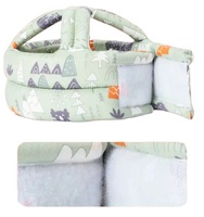 J583 Coussinets de sécurité populaires en gros Coussin de protection de la tête de bébé en peluche Oreiller semi-fermé Casque de soins pour bébé