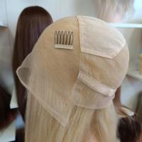 Perruque en cheveux humains 100% naturels, avec ligne de cheveux naturelle, entièrement nouée à la main, dentelle suisse HD transparente, sans colle, bonnet moyen, vente en gros usine