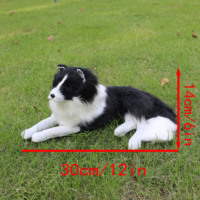 Figura de Perro Husky Siberiano Hecha a Mano, Realista, Modelo de Cachorro, Adorno, Regalo Perfecto para Amantes de las Mascotas