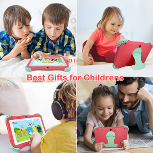 G66 7 Inch Trẻ Em Máy Tính Bảng Với 2 Khe Cắm Thẻ Sim HD Màn Hình Cảm Ứng Android 11 2 + 32GB Thông Minh Chơi Game Máy Tính Bảng Cho Trẻ Em Học Tập Quà Tặng - Product Image 6