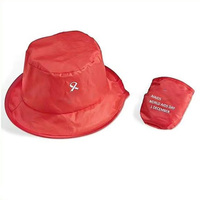 Chapeau pliable en Nylon et Polyester avec Logo personnalisé, bonnet de Cowboy impression, pochette pour le soleil
