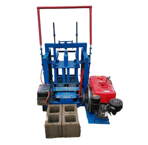 QT2-45中空ブロックマシンディーゼルビルディングブロックマシン卵層レンガ製造機 - Product Image 3