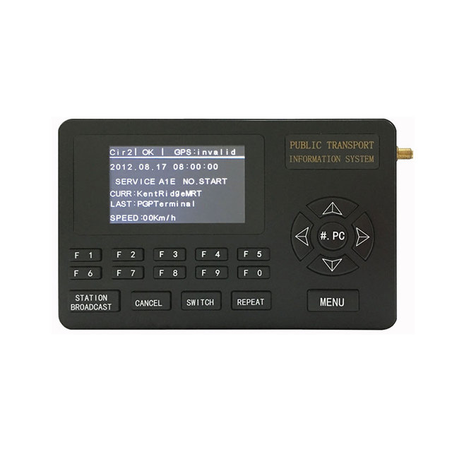New Arrival Public Announcement System Bus Station Broadcaster GPS Automatic Bus Stop Announcer