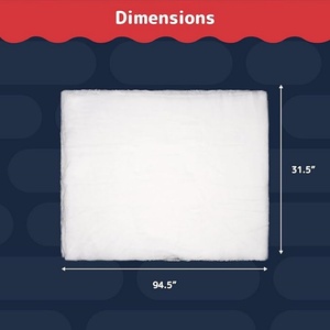Rollo de alfombra de nieve <span class=keywords><strong>falsa</strong></span> de invierno, manta de nieve <span class=keywords><strong>navideña</strong></span> para decoración de pueblo y <span class=keywords><strong>chimenea</strong></span> de vacaciones - Product Image 3