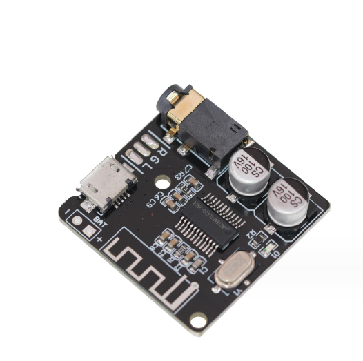 DIY Bluetooth 5.0 Audio Receiver Module with MP3 Decoder and Car Speaker Amplifier Board DAC38RF84IAAV