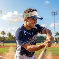 Casque audio solaire intelligent portable sans fil, casquette de baseball avec lecteur de musique, microphone pour appels vocaux, cadeau, casquette de sport et d'extérieur