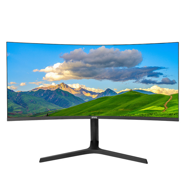 4K Curved Gaming Monitor with 1MS Response Time 34 Inch 3440*1440 100Hz Gaming Monitor