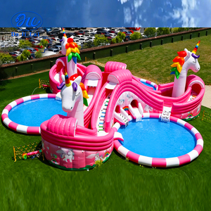 <span class=keywords><strong>Parc</strong></span> <span class=keywords><strong>aquatique</strong></span> gonflable géant mobile pour l'extérieur, avec toboggan <span class=keywords><strong>aquatique</strong></span> licorne, piscine combinée et château <span class=keywords><strong>aquatique</strong></span> - Product Image 2