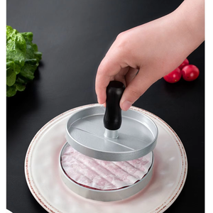 Prensa manual de aluminio para hacer hamburguesas y sándwiches de carne de res, utensilio doméstico sostenible para desayunos, venta al por mayor - Product Image 3