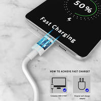 HYTO Câble de données USB C d'origine pour câble De Carga Ensemble de câbles de chargeur mobile Ladekabel Android Tipo C Câble de données USB