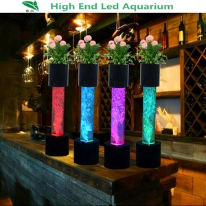 RGB luz led acrílico redondo agua burbuja <span class=keywords><strong>pilla</strong></span> fuente columna - Product Image 3