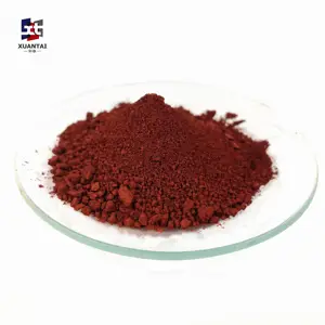 Iron oxide chemical formula Fe2O3 iron oxid red inorganic pigment powder for sale