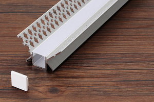 Garniture de carreaux de bord interne en aluminium à forte durabilité avec <span class=keywords><strong>canal</strong></span> de lumière LED - Product Image 5