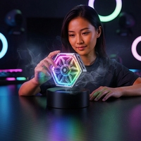 Support de téléphone magnétique en aluminium avec refroidisseur RGB et clip de refroidissement semi-conducteur pour le gaming et le streaming en direct
