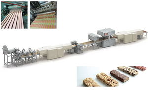 Machine à fabriquer des barres chocolatées <span class=keywords><strong>Twix</strong></span> Crunch, ligne de production de barres au nougat - Product Image 5