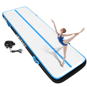 Matelas de <span class=keywords><strong>gymnastique</strong></span> gonflable populaire pour sports de plein air, tapis de <span class=keywords><strong>gymnastique</strong></span> gonflable de 3 à 10 mètres, piste d'air gonflable pour salle de sport - Product Image 1