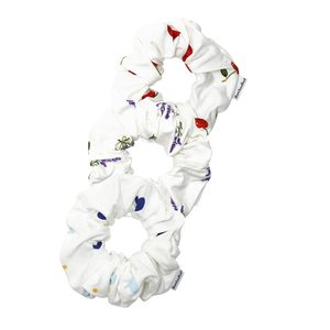 Coleteros para el Cabello BambooBud para Niñas, 3 Piezas de Rayón con Estampado Floral, Accesorios para Niñas Pequeñas - Product Image 1