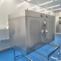 Kabinet Aliran Udara Laminar Vertikal Kelas 100 LAF untuk Laboratorium Budidaya Jamur, Bebas Debu & Steril dengan Filter HEPA H14