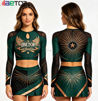 Vente en gros d'uniformes de cheerleading pour filles, vêtements de performance personnalisés, fabrication directe, conception gratuite, OEM ODM
