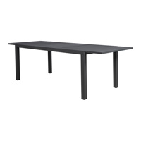 Mobilier d'extérieur au design moderne Chaise de jardin en aluminium avec longueur réglable Matériau métallique