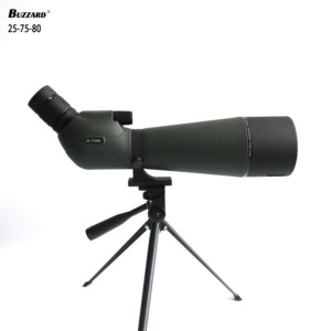 Telescopio di birdwatching diretto in fabbrica 25-75X80 popolare cannocchiale di alto livello materiale plastico in acciaio impermeabile tattico - Product Image 6