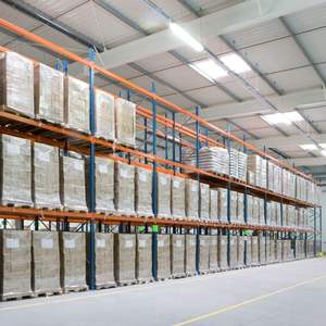 Support de stockage en acier réglable robuste support de palette sélectif industriel avec structure de boulon en contreplaqué pour l'utilisation d'outil ou d'entrepôt - Product Image 3