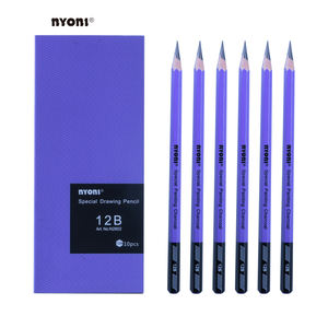 มืออาชีพ Nyoni N2802 8B 10B 12B ชุดดินสอร่างดินสอวาดตะกั่วหลากหลาย - Product Image 2