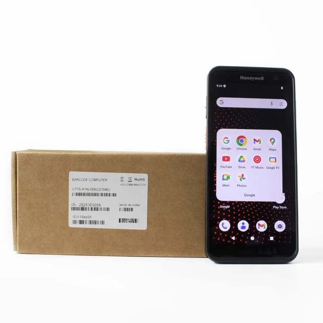 Ho-neywell Ct70-x1n-058cswbr104g Android 15 Gms 5g Mobile Computer Barcode New Industrial Automation PLC Programming Industrial